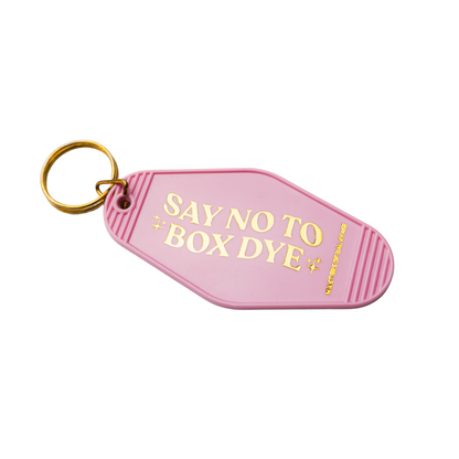 Masters of Balayage Retro Hotel Keychain